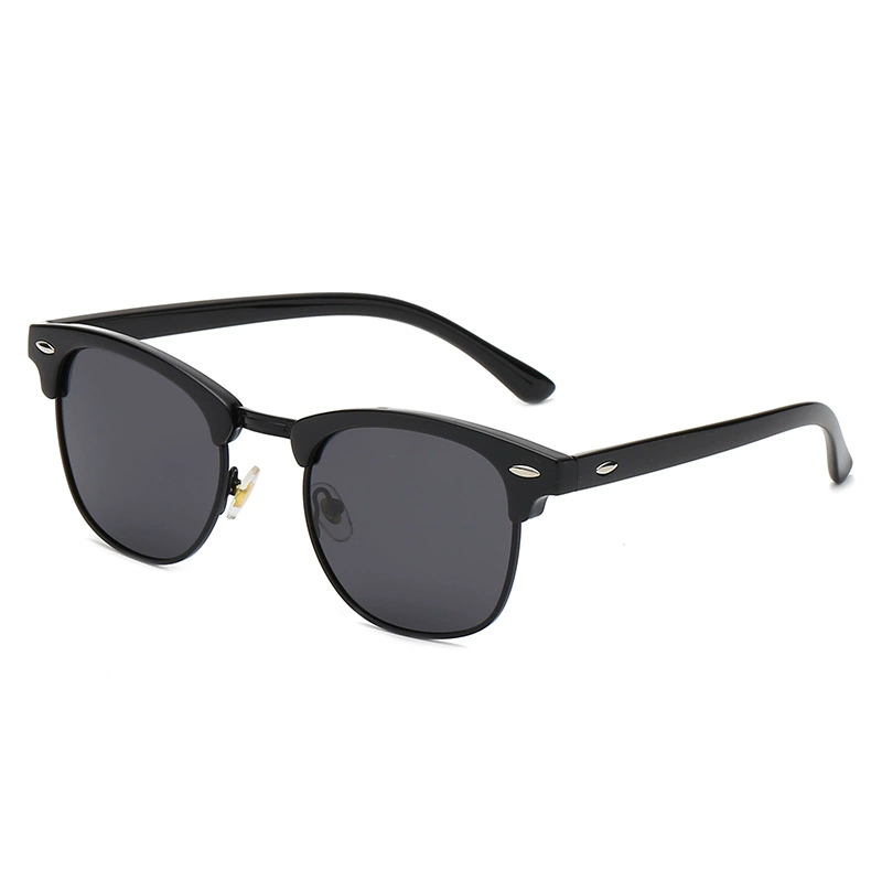 Moshu 3016 Polarized Sunglasses European & American Style Retro Men's UV Protection Trendy Women's Studded Sunglasses Wholesale