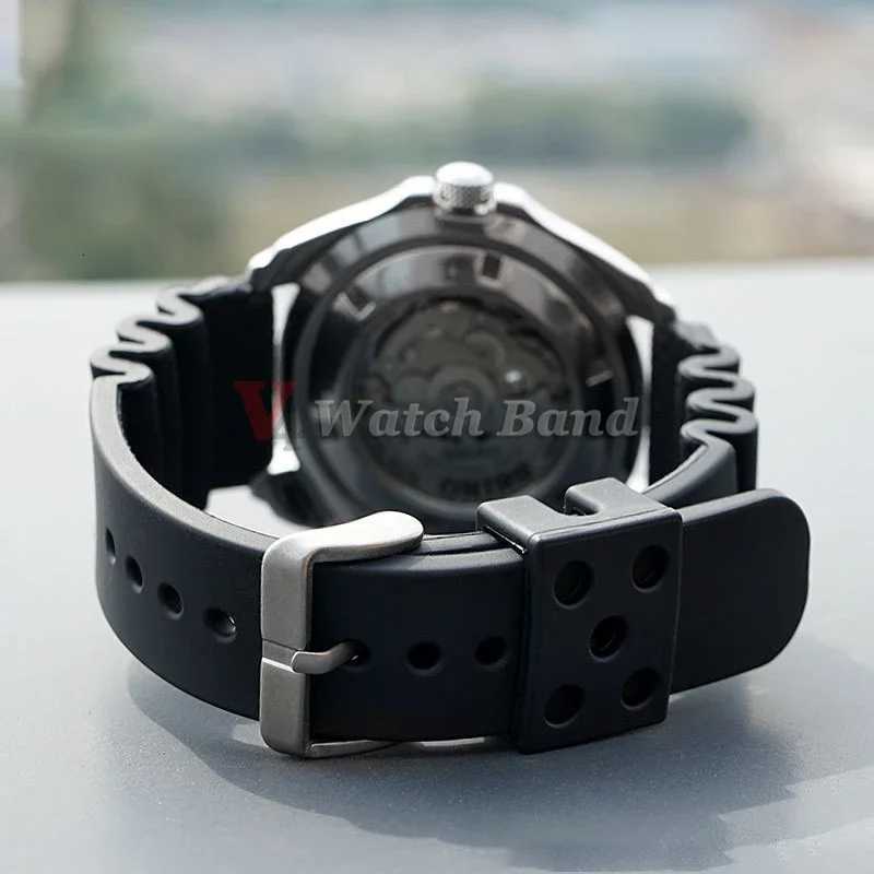 20mm 22mm Watchband Sport Bracelet for Seiko 5 skx007 skx013 Abalone Canned Prospex Resin Replacement Silicone Wristband W250811