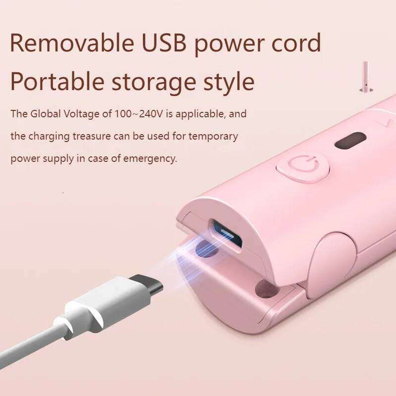 Portable Dual-Use Straightener Mini Curling Splint Women Ceramic Straightening Styling Tools Hair Cuticle Protect