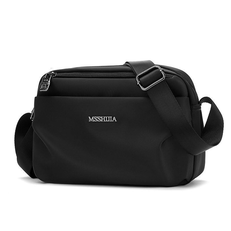 Lightweight Multi-layer Crossbody Casual Women's 2025 New Trendy Large Capacity Single Shoulder Waterproof Nylon Bag ddmymoon