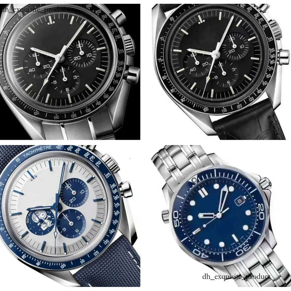 sea speed master 300 All dial work Sapphire designer watch mens watches automatic date Quartz montre de vintage men's relojs aquanaut god cwp m f68