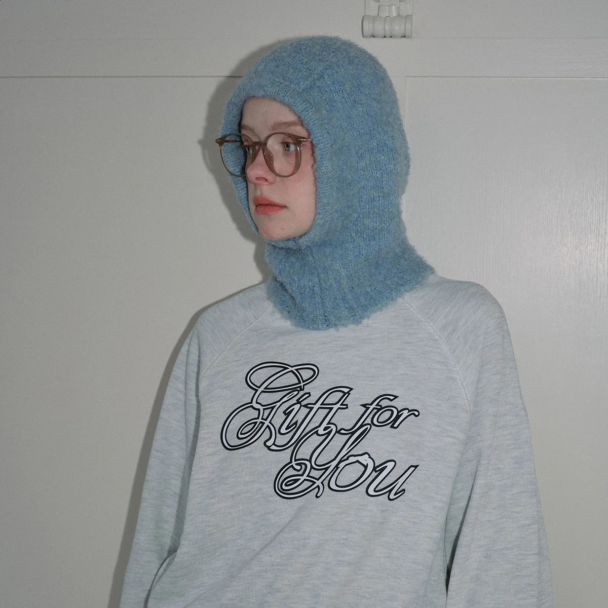 Wool Winter Women Balaclava Hat Knitted Hooded Caps Outdoor Warm One-Piece Neck Collar Beanies Hats for Girls 250808