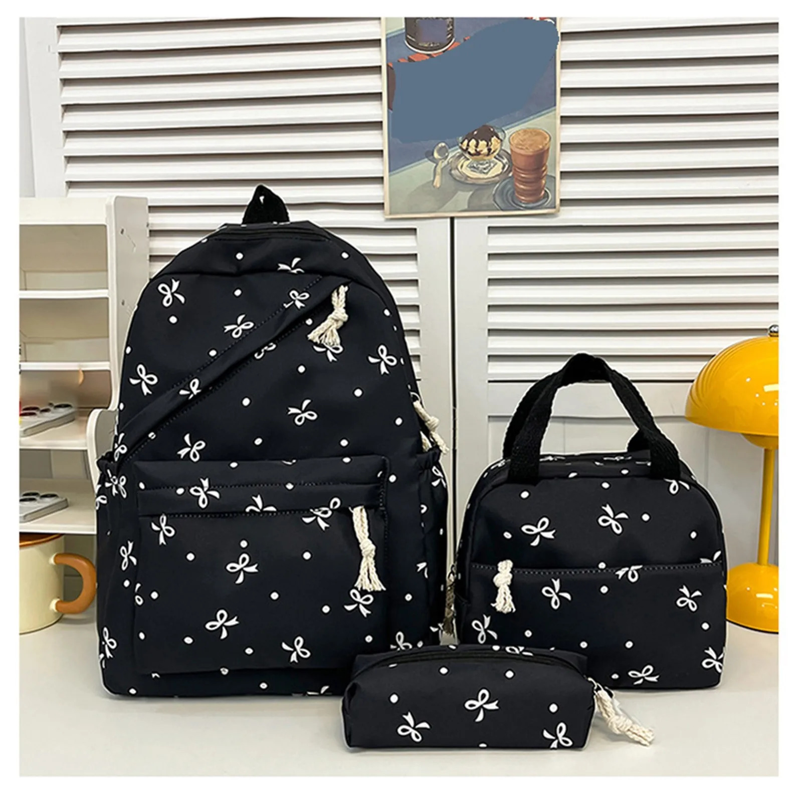 Large Capacity Backpack Laptop for Work Stylish Travel Rucksack Spacious School Bag Durable Casual Daypack 250811