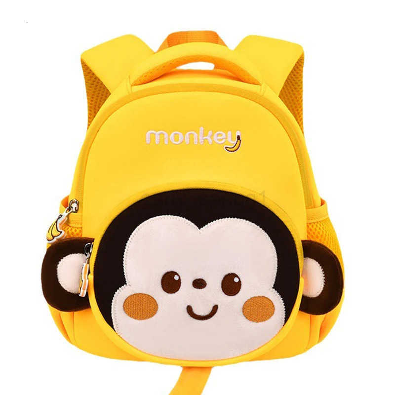New Monkey School Backpacks for Boys Toddler Kids School Bags Elementary School Students Book Bag Girl Bag Childrens Backpack T250811