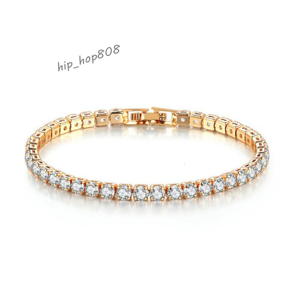 Hote Selling 3mm 4mm 5mm 6mm Silver 925 DEF GH VVS Moissanite Diamond Synthetic Moissanite Tennis Chain