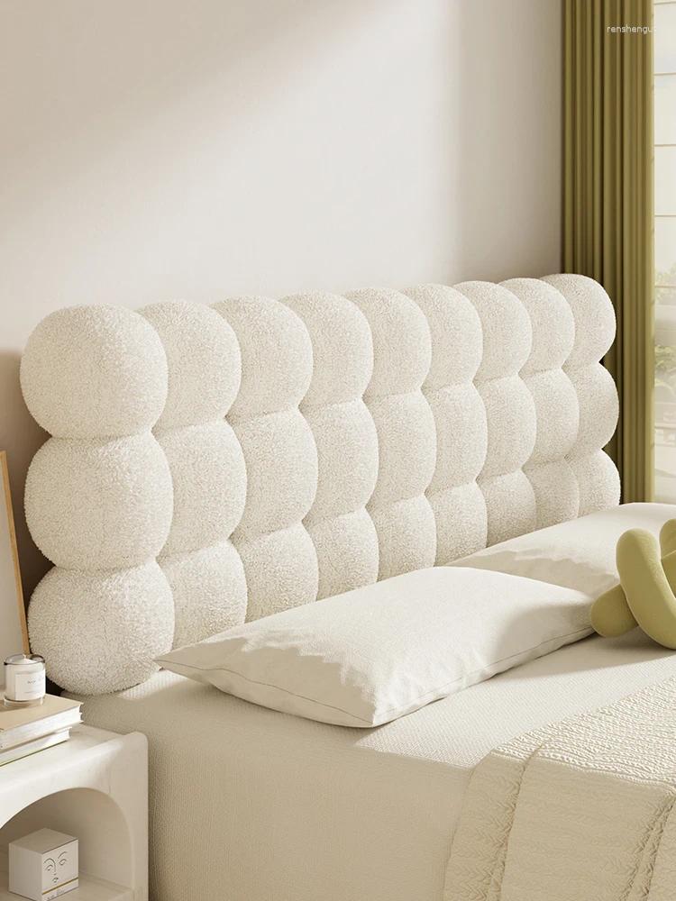 Pillow Modern Mat Bede Soft Cover Barest Non-Removable Waable Simple Design Bedroom Decor Long Rectangle Ape