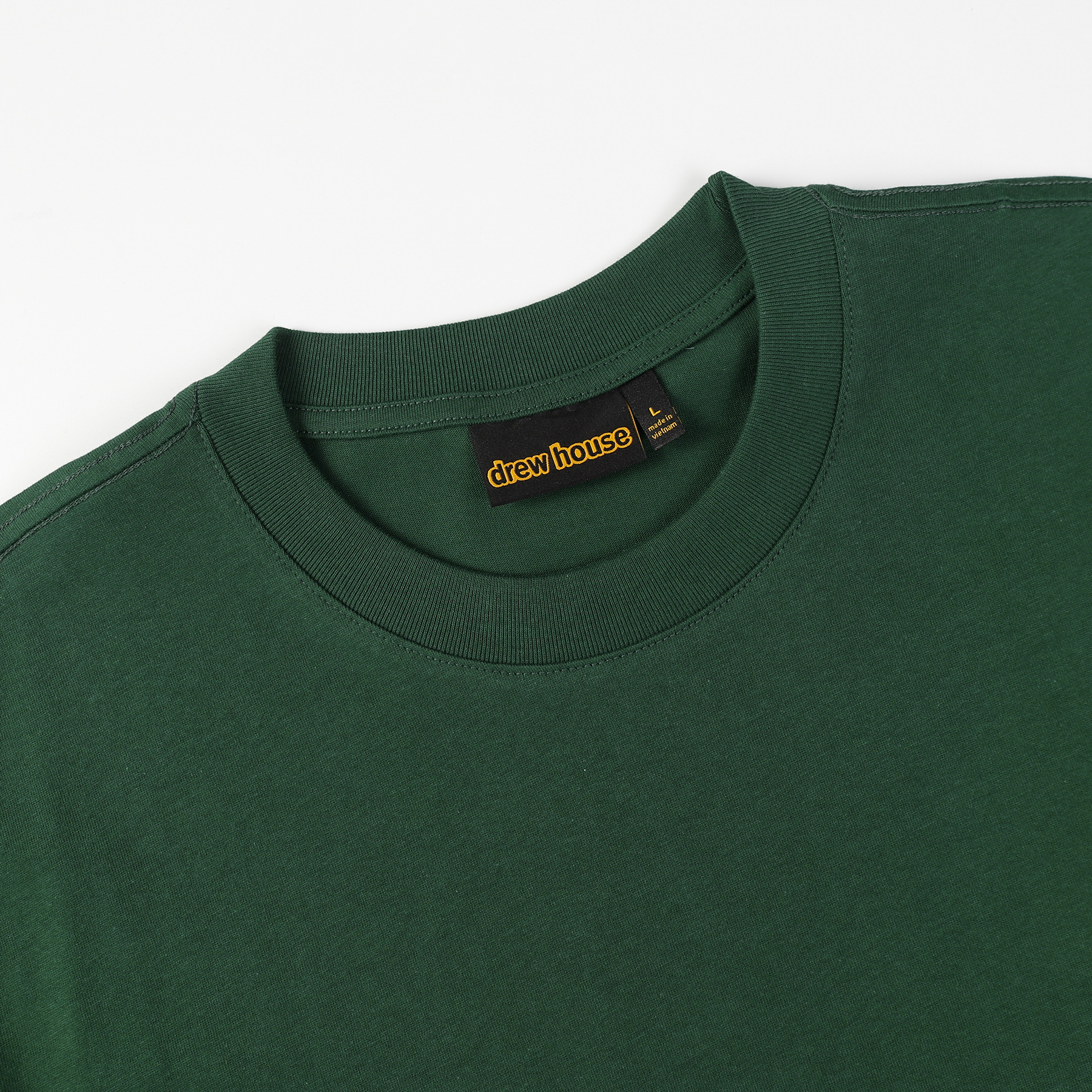 Drew House Designer luxury T shirt men's and women's T-Shirts green ball print