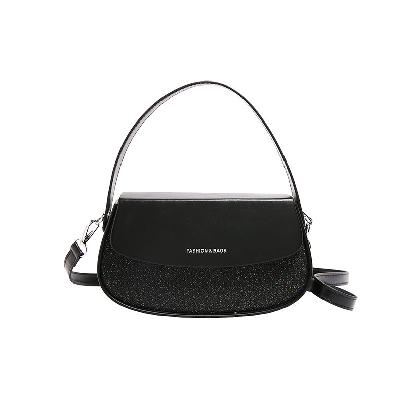 High-Quality Textured Underarm Niche Design Patchwork Rhinestone Handbag Versatile Stylish Single Shoulder Crossbody Bag for Women ddmymoon