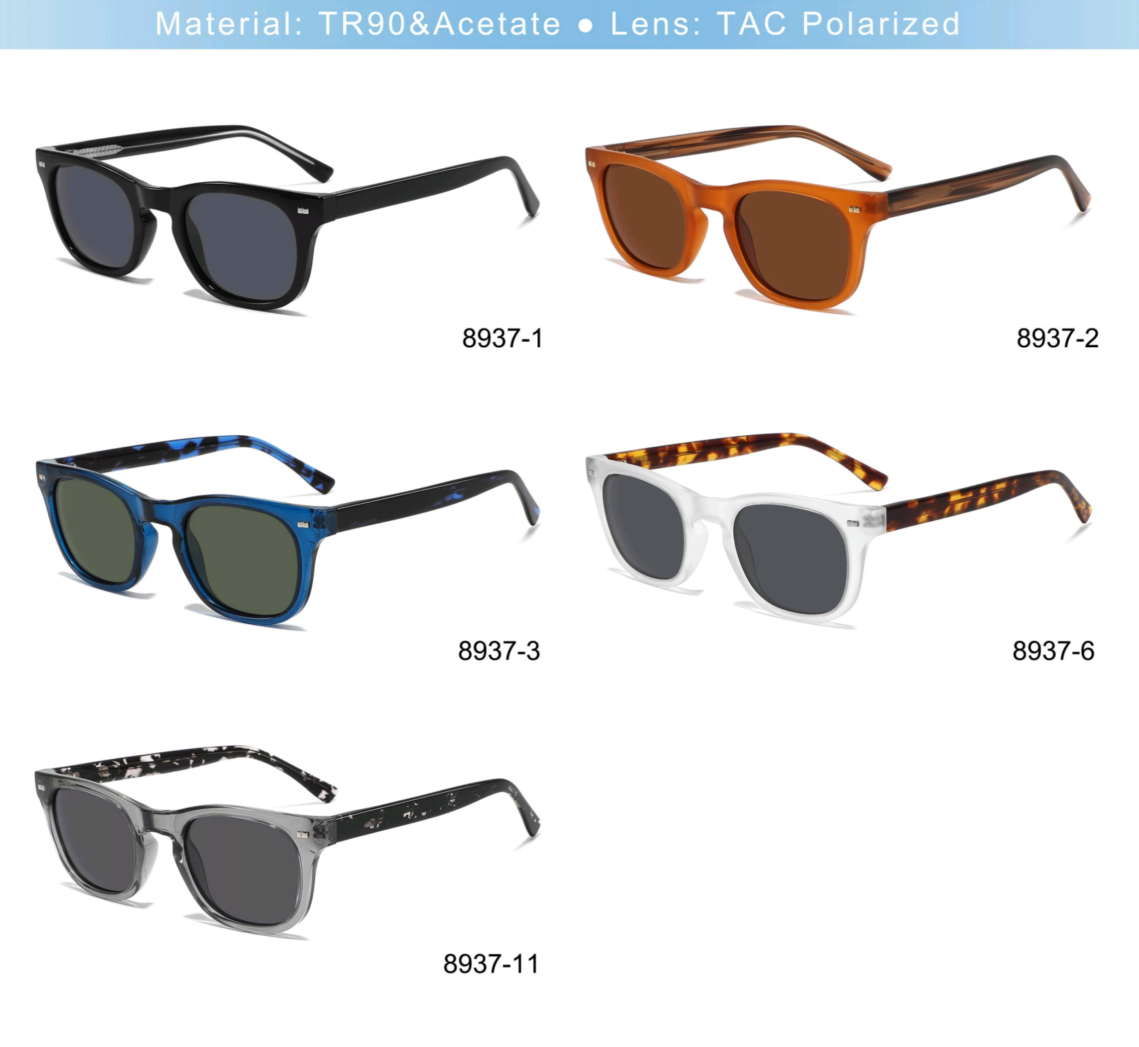Sleek thin-frame Sunglass minimalist titanium frames gentlemens women's polarized lenses lightweight UV400 protection business rooftop pj2