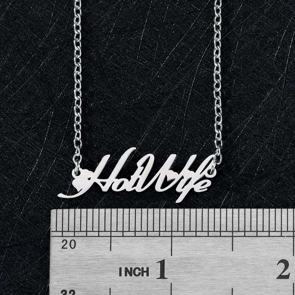 Anklet, HotWife Ankle Bracelet, Hot Wife Anklet with Hearts (Gold-Plated steel or Sier stainless steel)