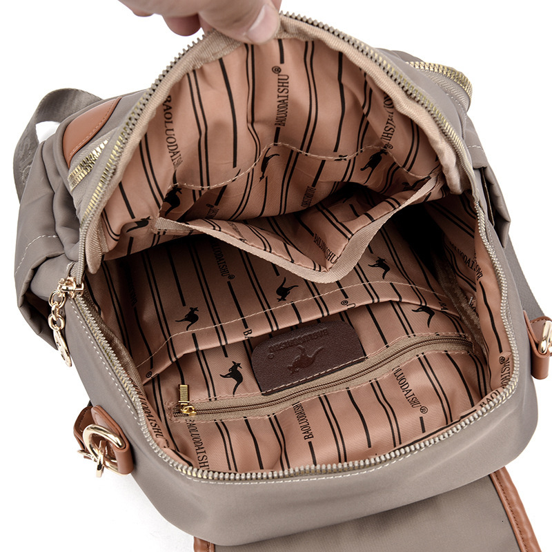 Multifunctional for Women 2025 New Fashion Simple Lightweight Student School Bag Large Capacity Backpack ddmymoon