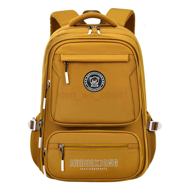 Primary Middle School Backpack Teenage Boys School Bags High School Student Bookbag Male Large Capacity Sports Travel Backpack M250811