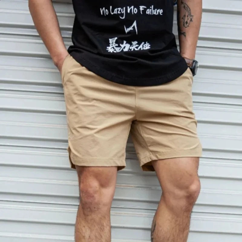 Men Shorts Light Weight Thin Short Pants Running Squat Fitness GYM Wear Quickdrying Drawstring 250729