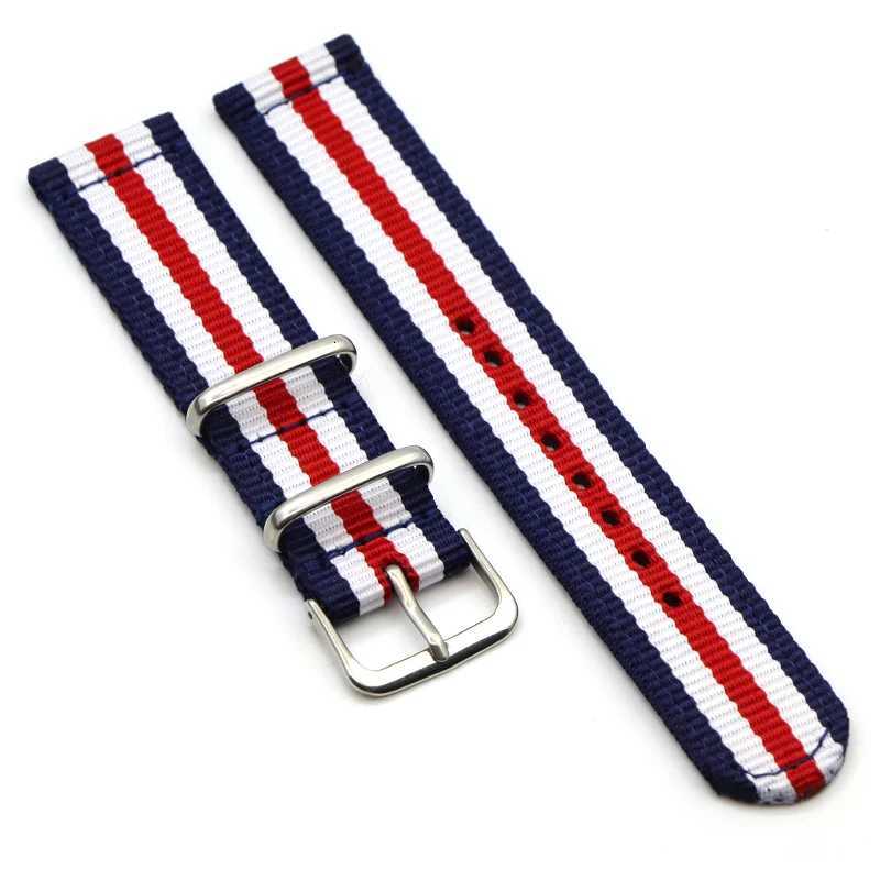20mm nylon watch strap 22mm watch band 18mm watch band solid color Watch Straps For smartwatch W250811