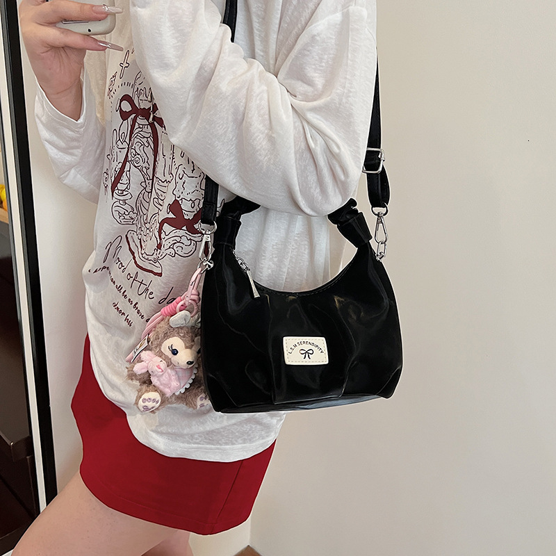 Niche Design for Women Spring Summer 2025 New Fashion Elegant Crossbody Ladies Pleated Handbag Dumpling Bag ddmymoon