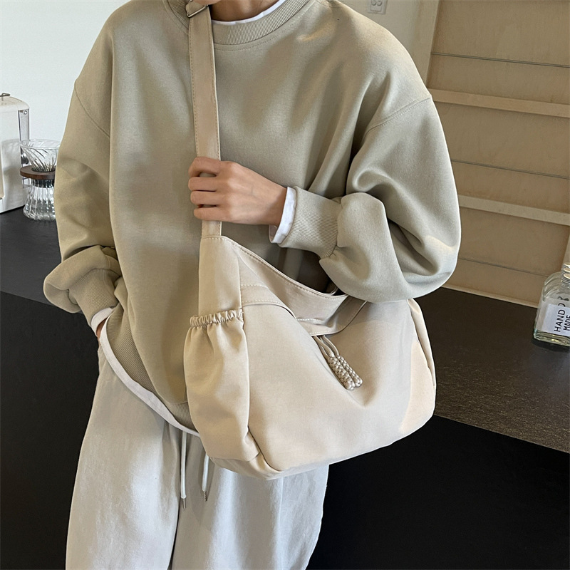 New Fashion Versatile Large Capacity Commuter Tote Korean Style Casual Student Cloth Women's Bag