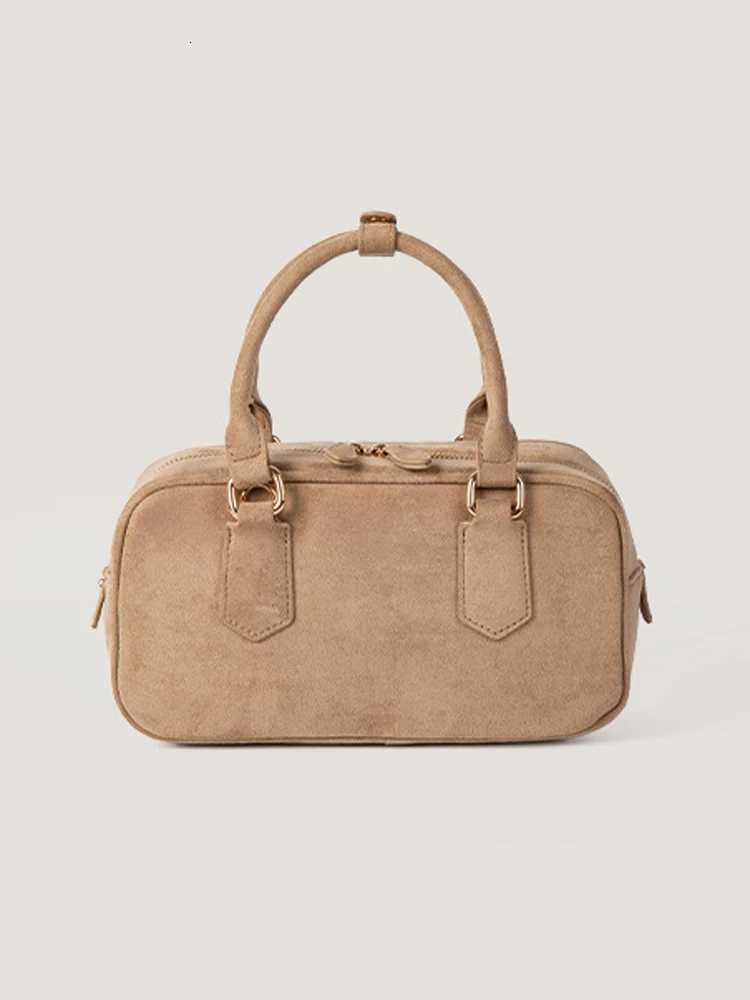 Autumn Winter Soft All-Match Small Square Bags Women Vintage Suede Velvet Handbags Lightweight Phone Bag Z250811