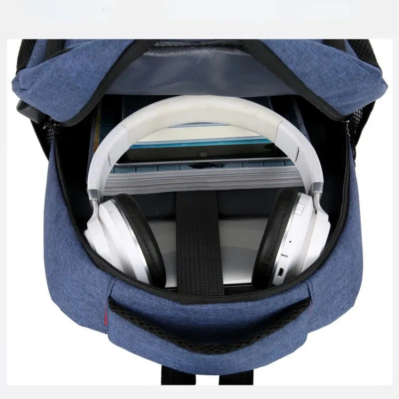 Ultra Lightweight Mens Waterproof Backpack USB Charging Bagpack Back Bag for Men Stylish Casual Rucksack 250811