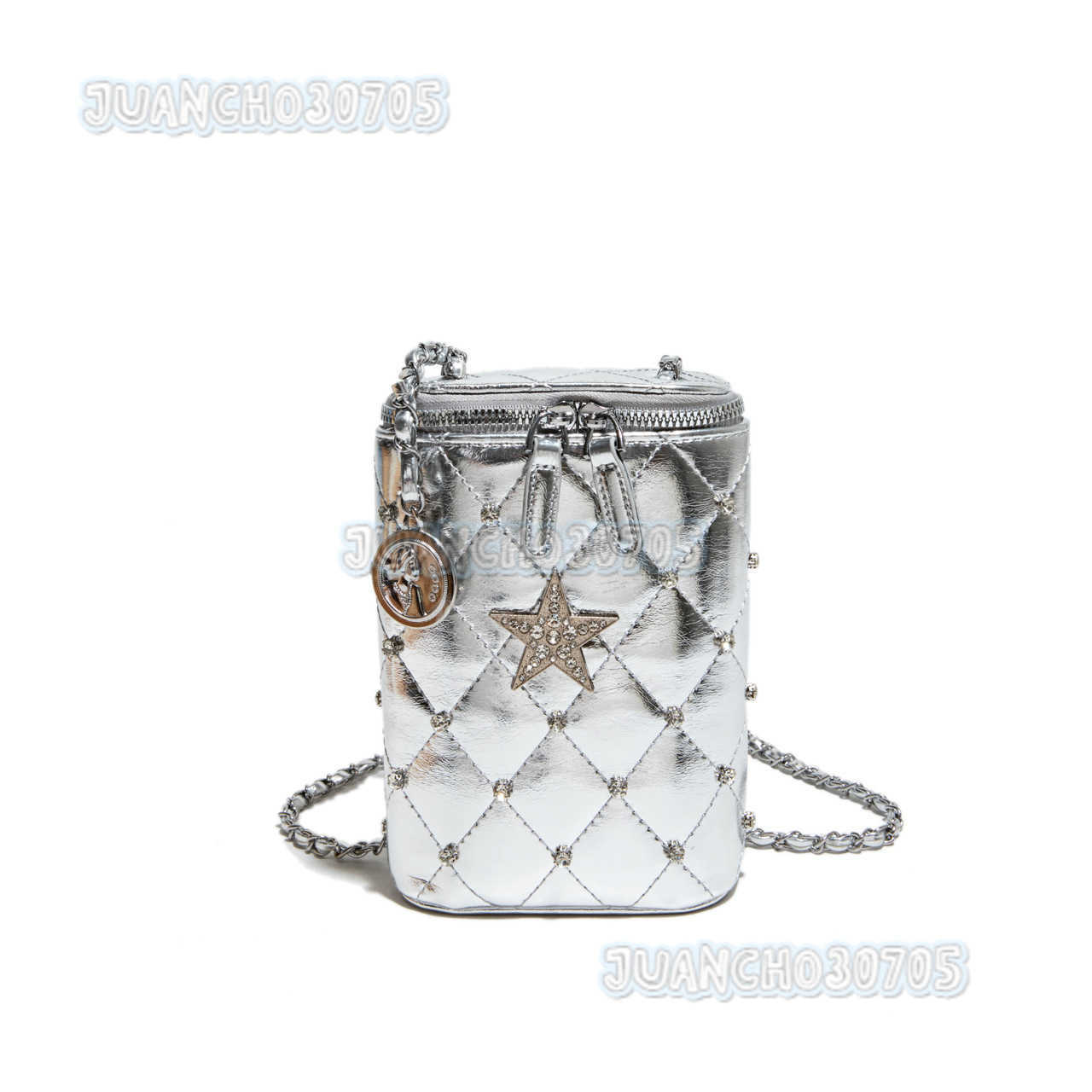Quilted Embroidery Small Bag for Women 2025 New Trendy Summer Niche Chain Crossbody Phone Bag Small Square Bag H250809