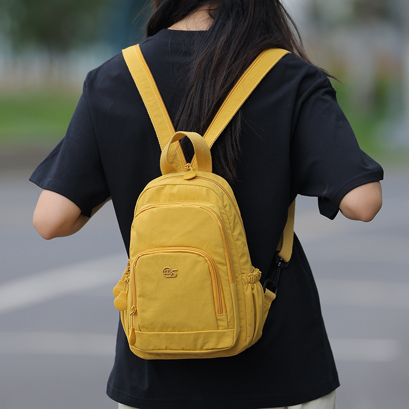 Lightweight Nylon Backpack Women's New Casual Outdoor Travel Multifunctional Chest Shoulder Crossbody Bag ddmymoon