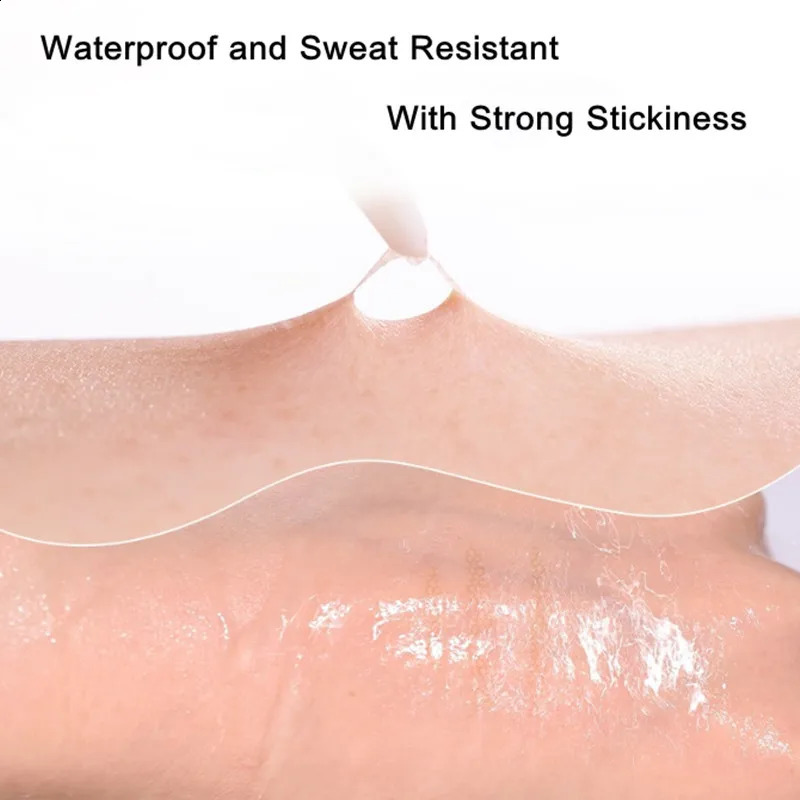 A K F Natural Invisible Double Eyelid Tape Stickers Fiber Instant Eyelid Lift Paste Long Lasting Bigger Eyes Beauty Tool 250807