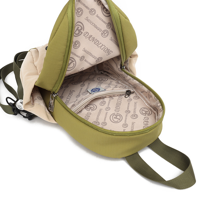 Ultra-light Waterproof Nylon Unisex Casual Portable Multi-functional Backpack Chest Shoulder Bag ddmymoon