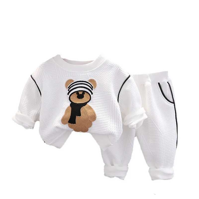 New Autumn Fashion Baby Clothes For Boys Children Girls T-Shirt Pants 2Pcs/Sets Toddler Casual Cotton Outfits Kids Tracksuits Z250811