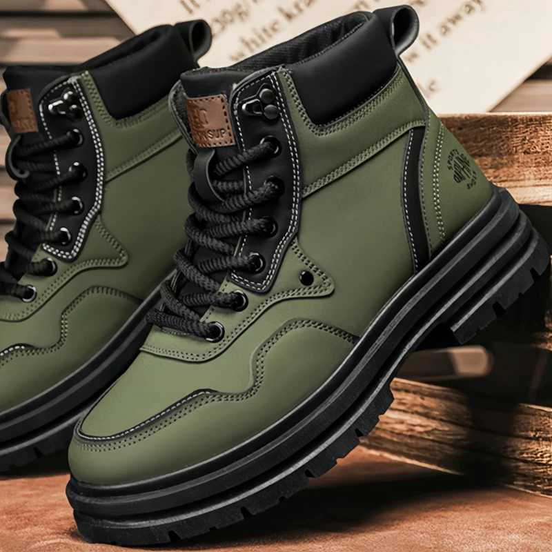 New Labor Protection Shoes Mens Shoes Mens Shoes Casual Shoes Work Shoes High-top Work Boots Outdoor Boots Hiking Boots Big Ye W250811