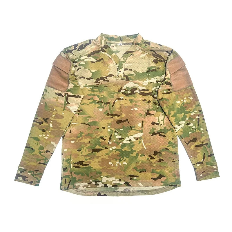 Velocity Style Rugby Shirt Quick Dry Tactical Long Sleeve TShirt CAG Love 250809