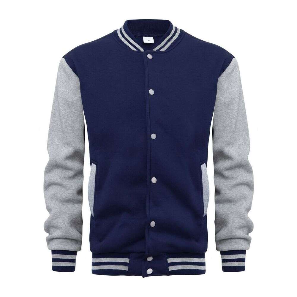 Sweatshirt Plus Veet Cardigan Button Zipper Baseball Casual Men's Jacket