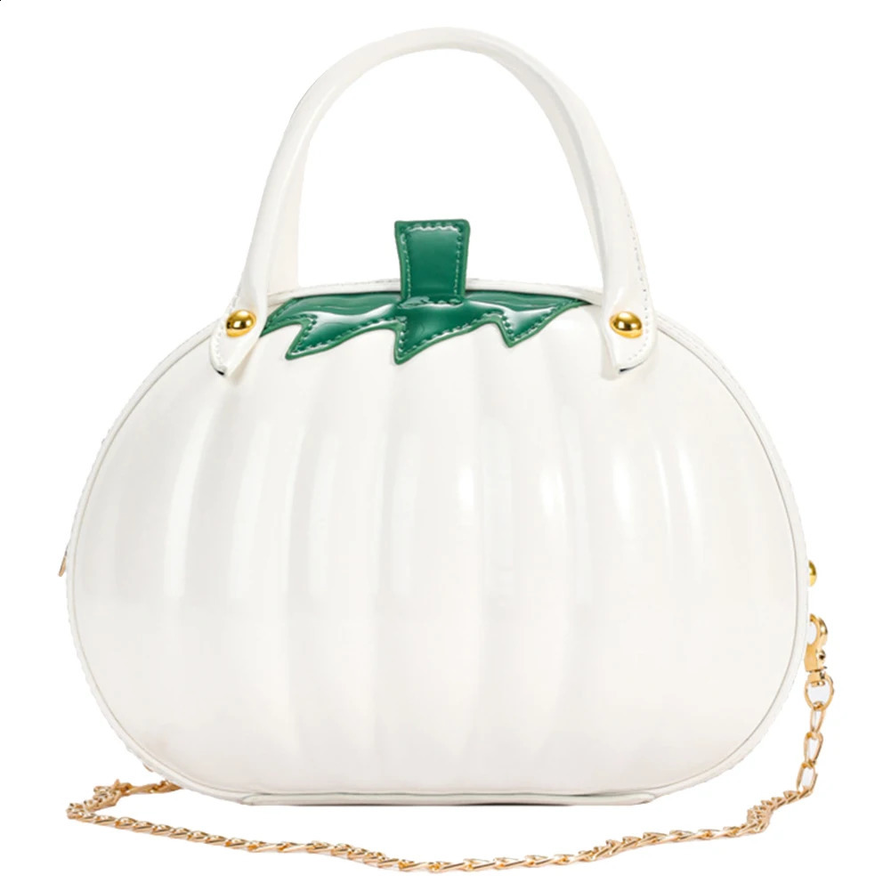 Women Pumpkin Shape Handbag Versatile Creative Shoulder Bag Fashion Cute Multifunctional Waterproof Halloween Handbag 250807