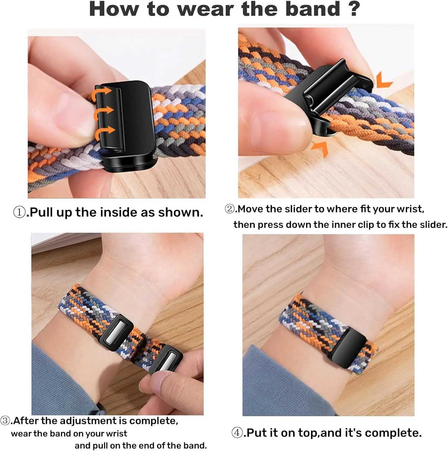 22mm Nylon Weave Magnetic Buckle Band for OnePlus Watch 3 2 2R Men Women Soft Adjustable Bracelet for OnePlus Watch 3 2 2R 22mm W250811