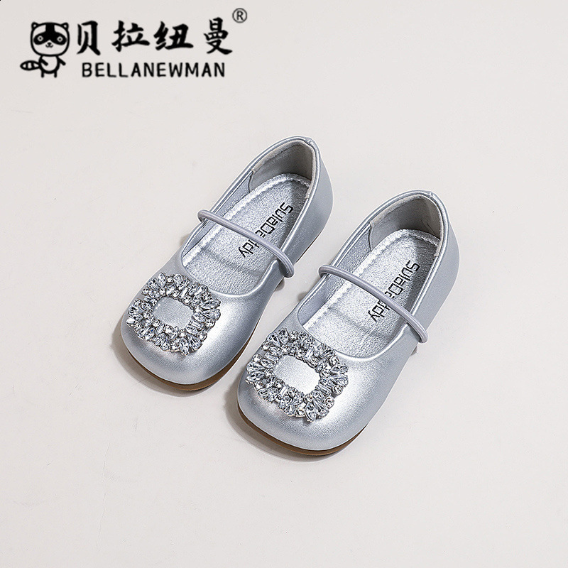 Kids Shoes Children Slip On Shoes Baby Girls Leather Shoes Toddler Black Flats Boys Fashion Oxford Soft Platform Mary Jane 241016