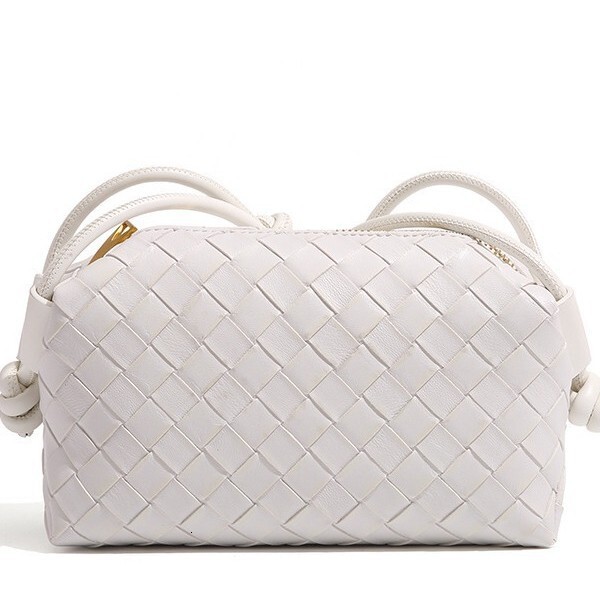 Woven Retro Fashion Single Luxury Bag Free Shipping Designer Single Shoulder Women's Small Handbag Small Square Women's Crossbody Bag Wholes