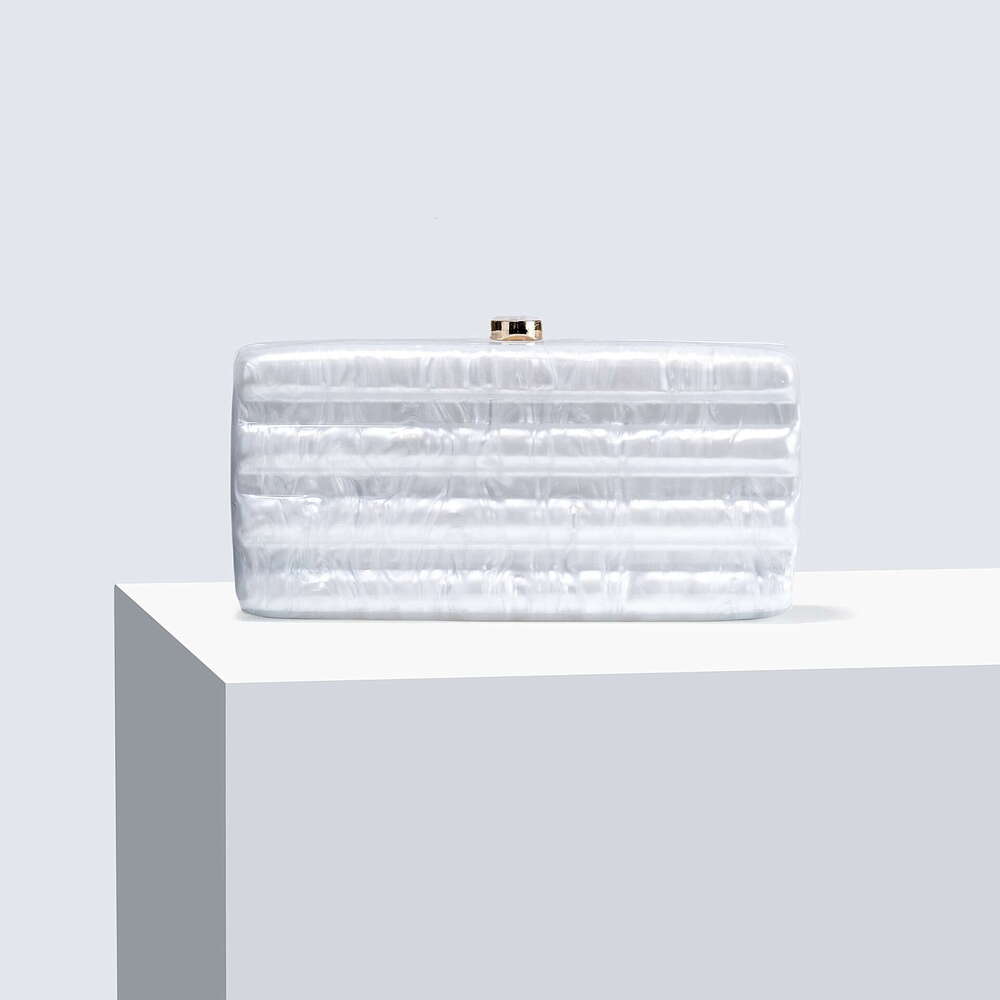 New Acrylic Luggage Personality Cute Simple Sweet Wedding Evening Bag Single Shoulder Crossbody Fashion Women