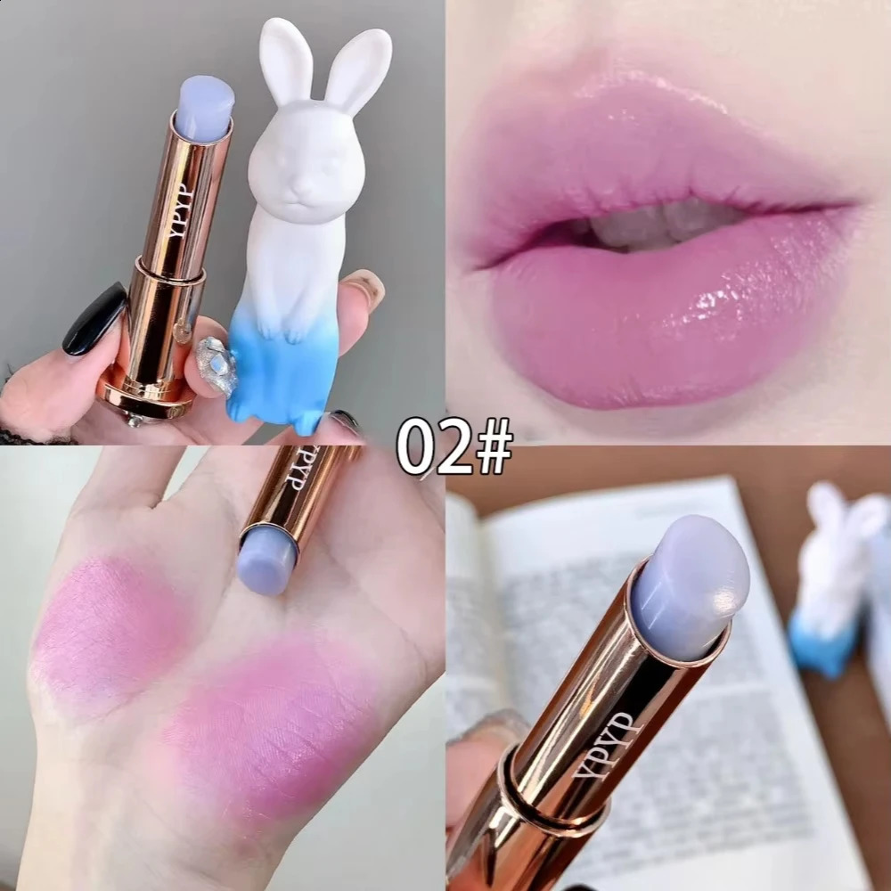 Black Rose Lip Balm Color Change Gloss Transparent Lip Tint Not Dryness Lipstick Makeup Base Care 250809