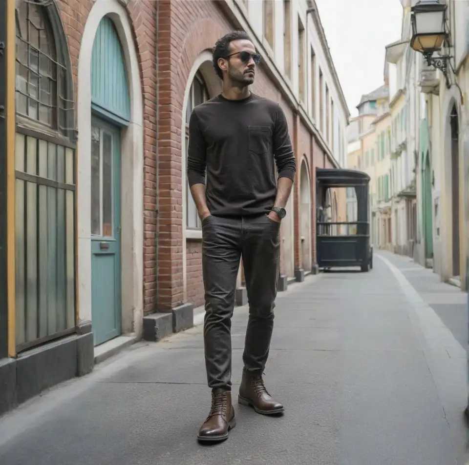 Men Ankle Boots Fashion Brand Comfortable Casual Men Boots W250811