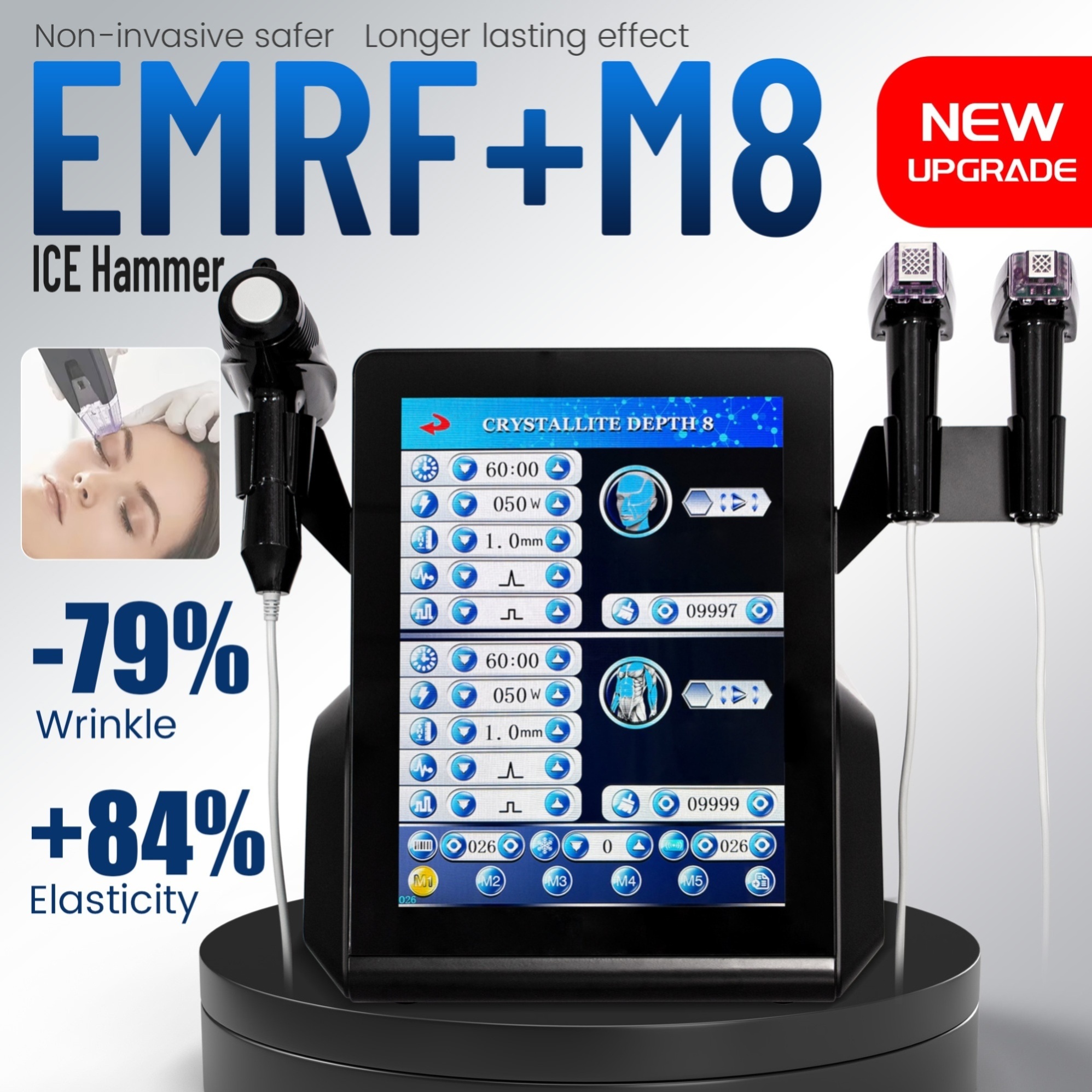 High-Performance RF Microneedling Device for Acne Treatment Wrinkle Reduction