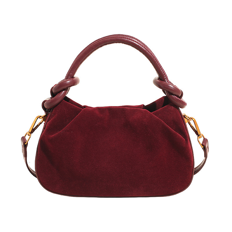 Korean Style for Women, Large Capacity 2025 New Pleated Shoulder High-End Casual Commuter Underarm Bag, Crossbody Bag ddmymoon
