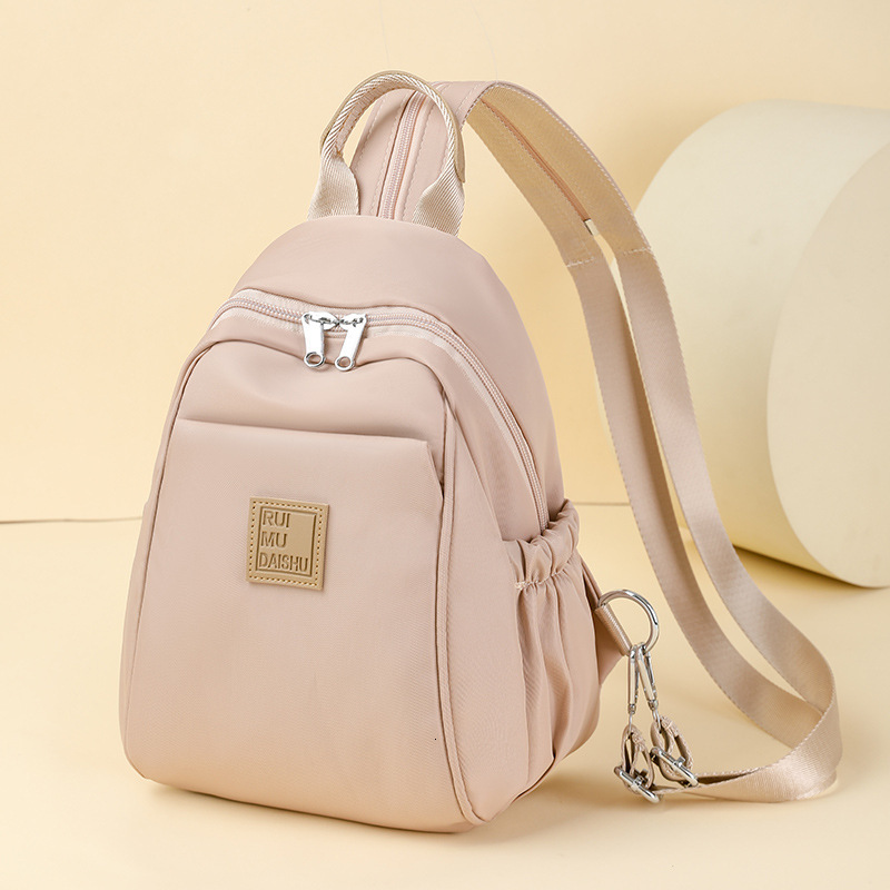 Lightweight Oxford Cloth for Women, New Fashionable Casual Student Bag, Multifunctional Travel Small Backpack ddmymoon