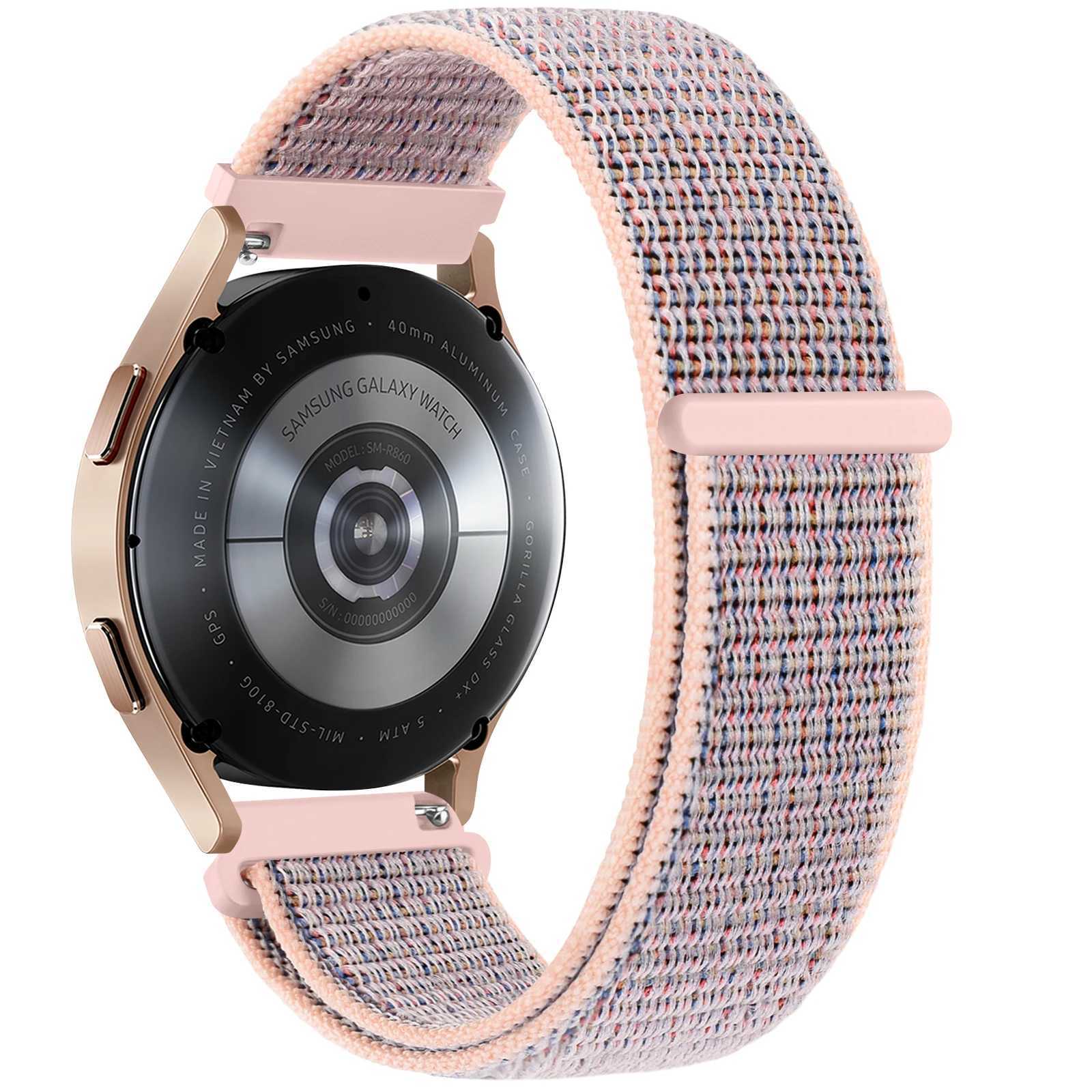 18mm Nylon Loop Strap for Garmin Venu 3S 2S 40mm Vivoactive 4S/3S Vivomove 3S Watchband for Garmin Forerunner 255S/265S Band W250811