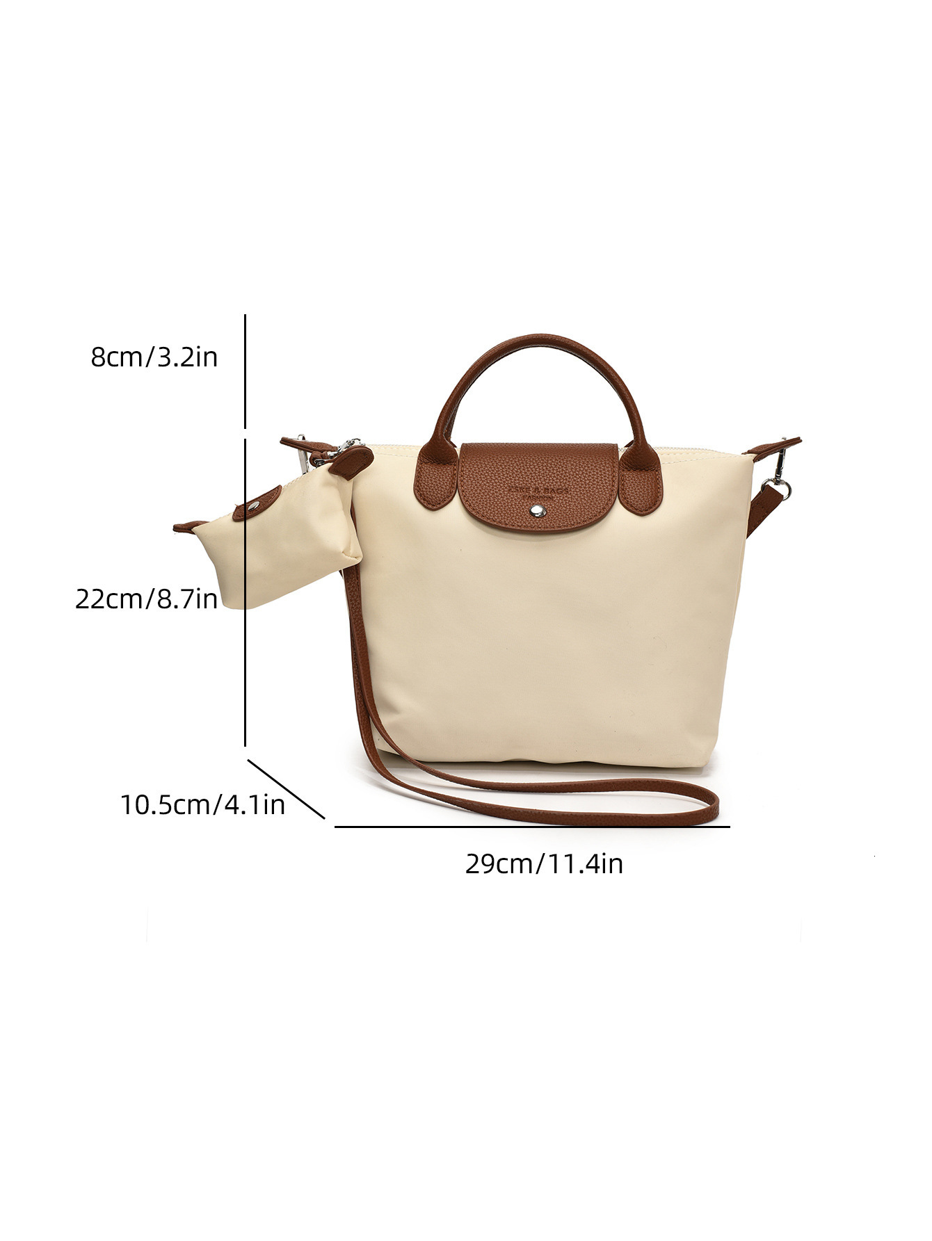 High-Quality French Dragon Embellished 70th Anniversary Single Shoulder Handbag Tote Dumpling Crossbody Mommy Bag Commuter ddmymoon
