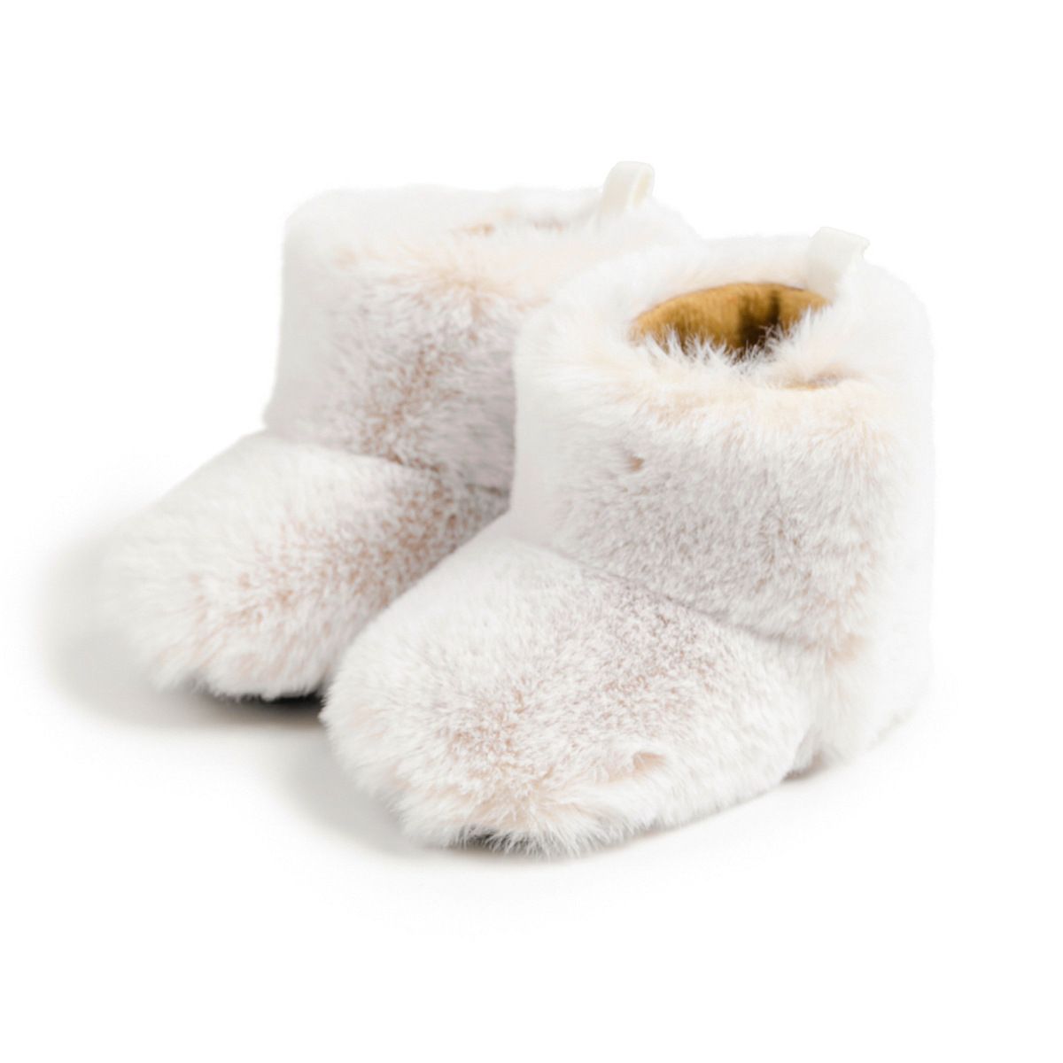 Baby Booties Newborn Infant Boy Girl Non-Slip Soft Sole Crib Shoes cutefeet Toddler Plush Fluff Winter Warm Prewalker Boots