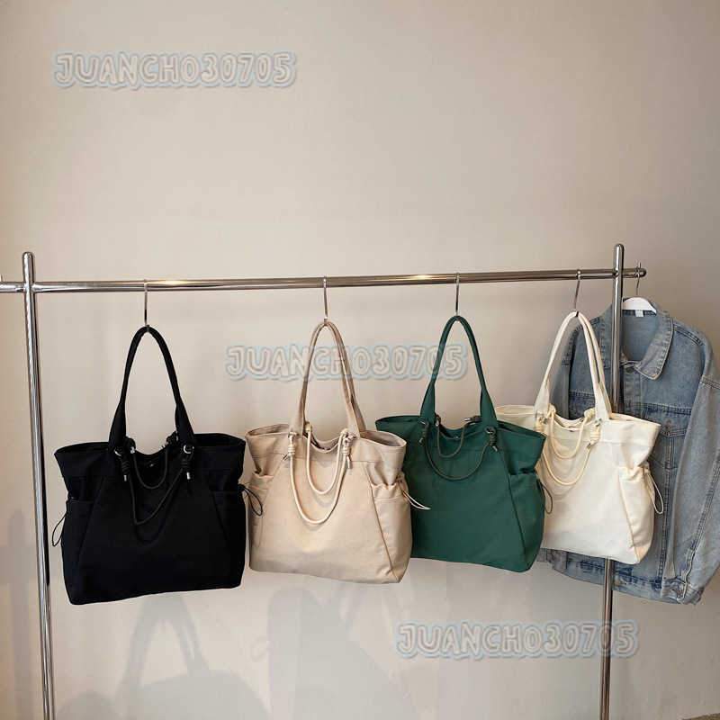 Large Capacity Bag for Women 2025 New Spring Summer Versatile Shoulder Bag Casual Simple Commuting Tote Bag H250809