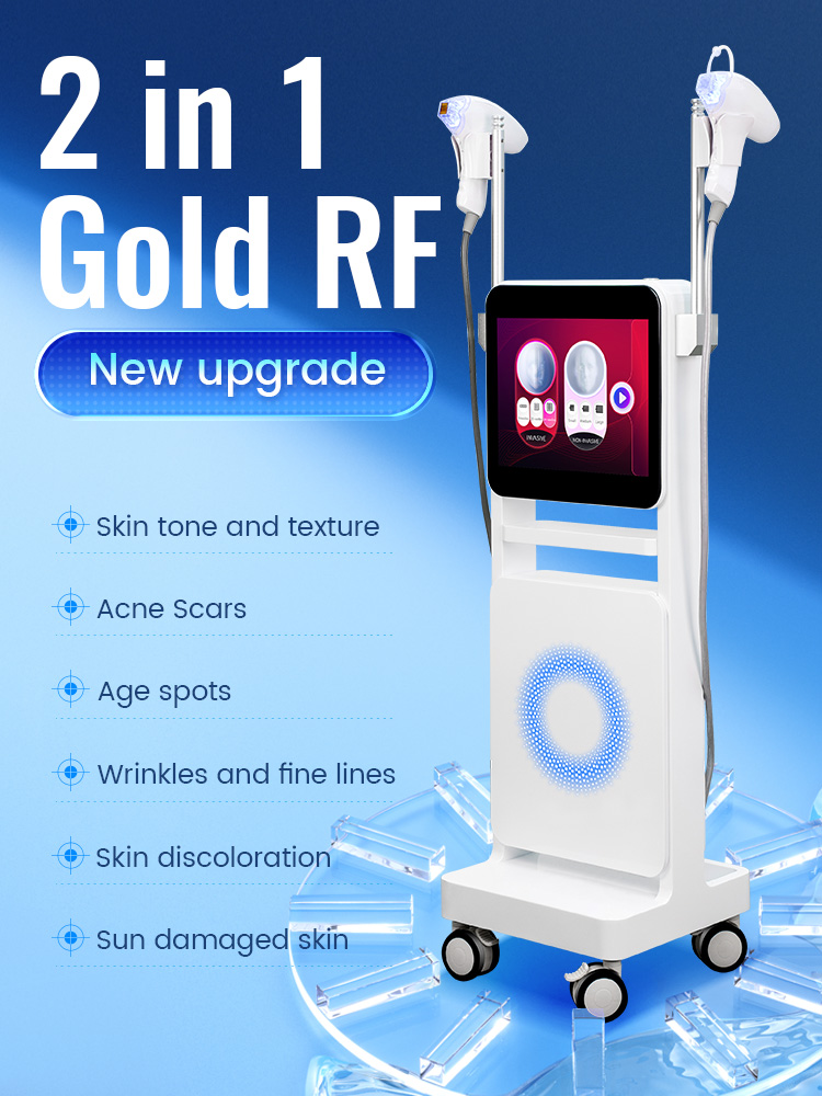 RF Machine for Vacuum Radio Frequency Microneedling Face Lift and Wrinkle Removing Skin Rejuvenation