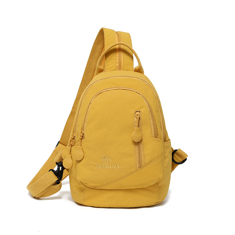 Lightweight Nylon Backpack Unisex Multi-Functional Casual Chest Fashion Outdoor Travel Shoulder Bag ddmymoon