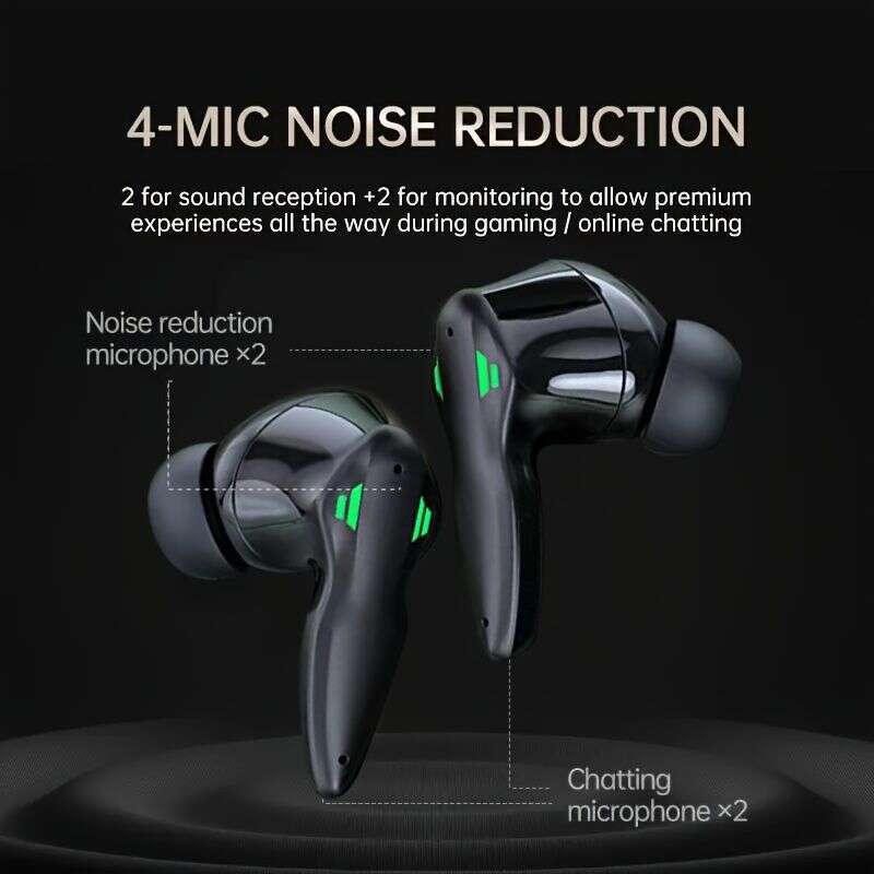 Hot Sales Hour Long Lasting True Wireless Gaming Earbuds Low Latency Earphones With Active Noise Cancellation Crystal Clear Sound