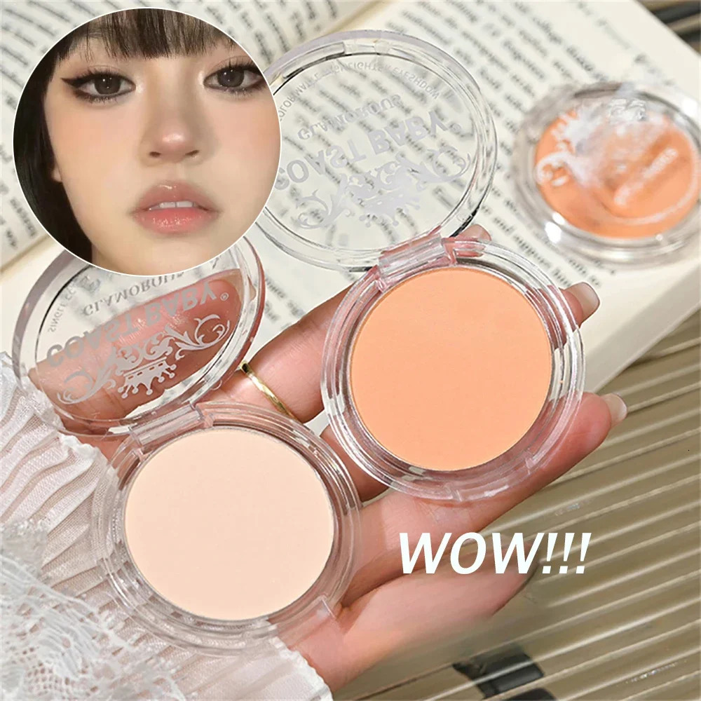 Single Matte Highlighter Palette Milk Tea Face Brighten Contour Makeup Beige Eyeshadow Cut Off Shadow Lying Silkworm Rouge Dust 250805