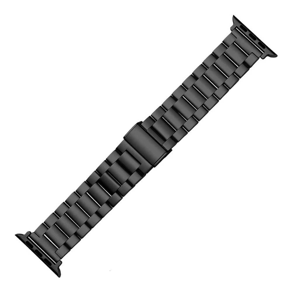 Stainless Steel Strap for Apple Watch Ultra 2 Band 49mm 45mm 44mm 42mm 41mm 40mm 38mm Wrist Bracelet for iWatch SE 9 8 7 6 5 4 3 W250811