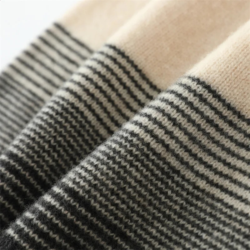 100% Merino Fine Wool Slouchy Beanie Soft Fashionable Rolled Edge Warm Knit Unisex Autumn Winter Casual Daily Wear 250805